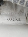 Vorschaubild 2 von Babydecke Grau Baumwolle Strukturmuster Waffeloptik 92x73 cm Kuscheldecke