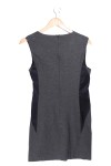 Vorschaubild 2 von Etuikleid Damen Gr. 38/M Grau Business Elegant Bleistiftkleid