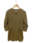 Vorschaubild 2 von Damen Blusenkleid Hemdblusenkleid Gr. 38/M Grün Klassisch Elegant