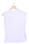 Vorschaubild 2 von Damen Top Gr. 32/XXS Weiß Elegant Bluse Ärmellos Business