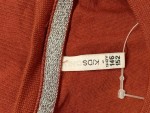 Vorschaubild 3 von Kinder Langarmshirt Gr. 146/152 Braun Schriftzug Strass Casual Basic