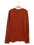 Vorschaubild 2 von Kinder Langarmshirt Gr. 146/152 Braun Schriftzug Strass Casual Basic