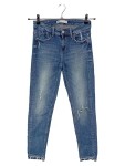 Vorschaubild 1 von Damen Destroyed Jeans Z1975 Denim Gr. 34/XS Blau Casual