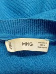 Vorschaubild 4 von Pullover Damen Blau Gr. 38/M Casual Strickpullover Modern