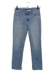 Vorschaubild 1 von Mom Jeans Damen Gr. 32/XXS Blau Casual Boyfit Denim Hose