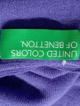 Vorschaubild 3 von Damen Pullover Lila Einheitsgröße Casual V-Ausschnitt
