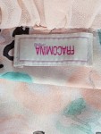 Vorschaubild 3 von Faltenrock Damen 42/XL Beige Blumenmuster Rüschen Maxirock