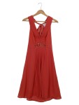 Vorschaubild 1 von Damen festliches Kleid Gr. 36/S Rot Elegant Vintage Midikleid