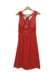 Vorschaubild 2 von Damen festliches Kleid Gr. 36/S Rot Elegant Vintage Midikleid