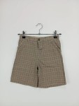 Vorschaubild 2 von Kinder Shorts Gr. 116 Braun Kariert Casual Outdoor Baumwolle