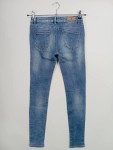 Vorschaubild 3 von Damen Mom Jeans Gr. 34/XS Blau Casual Slim Fit Baumwolle
