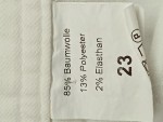 Vorschaubild 4 von Damen Jeans Wide Fit Gr. 23 (W34/42) Weiß Casual