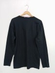 Vorschaubild 2 von U.S. POLO ASSN. Herren Langarmshirt Schwarz Gr. 52/XL Casual Logo