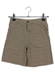 Vorschaubild 1 von Kinder Shorts Gr. 116 Braun Kariert Casual Outdoor Baumwolle