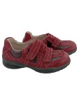 Vorschaubild 1 von Kinder Sneaker low Gr. 25 Rot Wildleder Klettverschluss Freizeit Sport