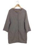 Vorschaubild 1 von Leichte Jacke Damen Gr. 40/L Grau Klassisch Elegant Baumwolle