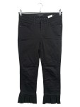 Vorschaubild 1 von Damen Jeans Bootcut Lucille W31/40/L Schwarz mit Rüschen