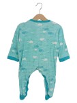 Vorschaubild 2 von Baby Body Gr. 74/80 Blau Wal Motiv Baumwolle Einteiler Kinder