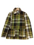 Vorschaubild 1 von Damen Winterjacke Kariert 34;XS Mehrfarbig Vintage Preppy Streetwear