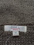 Vorschaubild 3 von ANNE L. Damen Leichte Weste Grau Gr. 40/M Casual Basic Strick