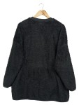 Vorschaubild 2 von Pullover Damen 38/M Schwarz Casual Teddy Fleece Langarm