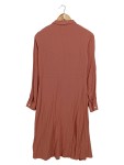Vorschaubild 2 von Damen Blusenkleid Hemdblusenkleid Gr. 34/XS Braun Casual
