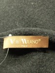 Vorschaubild 3 von V MILANO Damen Strickkleid Schwarz Gr. 38/M Casual V-Ausschnitt Midikleid