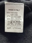 Vorschaubild 4 von V MILANO Damen Strickkleid Schwarz Gr. 38/M Casual V-Ausschnitt Midikleid
