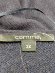 Vorschaubild 3 von Damen Festliches Wickelkleid Gr. 32/XXS Blau Glitzer Elegant