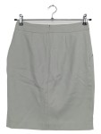 Vorschaubild 2 von Damen Faltenrock Gr. 36/S Grau Business Elegant Midirock