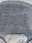 Vorschaubild 5 von Damen Stiefelette 39 Grau Nieten Reißverschluss Casual