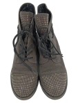 Vorschaubild 2 von Damen Stiefelette 39 Grau Nieten Reißverschluss Casual