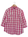 Vorschaubild 1 von Hemdbluse Damen Gr. 36/S Rosa Kariert Baumwolle