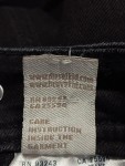 Vorschaubild 5 von Kinder Jeans Regular Fit Gr. 140 Schwarz Casual