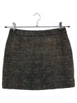 Vorschaubild 2 von Damen Faltenrock 36/S Schwarz Strukturmuster Mini