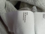 Vorschaubild 5 von Damen Blusenkleid Gr. 34/XS Grau Baumwolle Klassisch