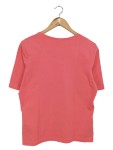 Vorschaubild 2 von Damen T-Shirt Rosa Einheitsgröße Casual Blumenmuster Schriftzug