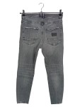 Vorschaubild 2 von Damen Skinny Fit Jeans Gr. 40 W31 Grau Casual Stretch Denim