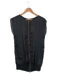 Vorschaubild 2 von Festliches Kleid Ärmellos Raffungen Schwarz Gr. 32 XXS