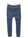 Vorschaubild 2 von Damen Leggings L 40 Blau Sportlich Floral Muster