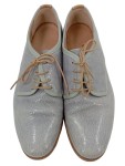 Vorschaubild 2 von Damen Schnürschuhe Gr. 40 Grau Klassisch Elegant Business