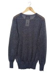 Vorschaubild 2 von Damen Sweatshirt Gr. 40/L Blau Metallic Glamourös Modern