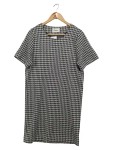 Vorschaubild 1 von Damen Strickkleid 36/S Kariert Schwarz Midi Elegant