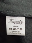 Vorschaubild 4 von Abendkleid Damen Gr. 36/S Schwarz Elegant Pailletten Rüschen Seide