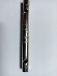 Vorschaubild 2 von Steckschlüssel 6x7 mm Rohrschlüssel Chrom-Vanadium Silber