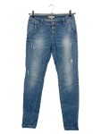 Vorschaubild 1 von Destroyed Jeans Damen Gr. 36 (W28;S) Blau Casual Denim Hose