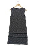 Vorschaubild 2 von Damen Businesskleid Gr. 38/M Schwarz Grafisch Elegant