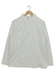 Vorschaubild 1 von Damen Pullover Gr. 38/M Weiß Casual Outdoor Reißverschluss Langarm