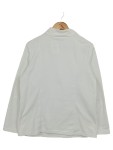 Vorschaubild 2 von Damen Pullover Gr. 38/M Weiß Casual Outdoor Reißverschluss Langarm