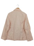 Vorschaubild 2 von Übergangsmantel Damen Gr. 36/S Rosa Leinen Klassisch Elegant